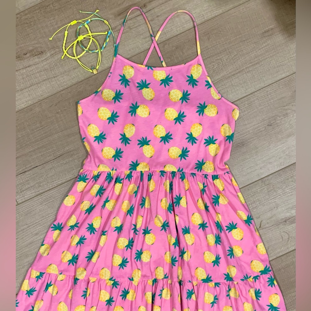 Pineapple Sun Dress + FREE 3pc Matching Paparazzi Jewelry Bracelet Set